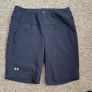 Under Armour Women's Black Athletic Golf Shorts Small